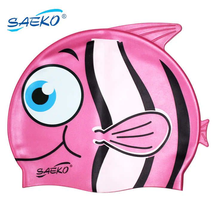 GORRA DE NATACIÓN SAEKO MATERIAL SILICONA JUNIOR