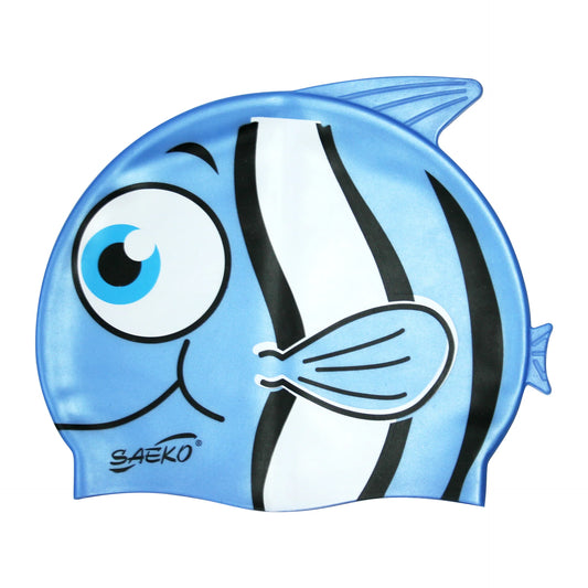 GORRA DE NATACIÓN SAEKO MATERIAL SILICONA JUNIOR