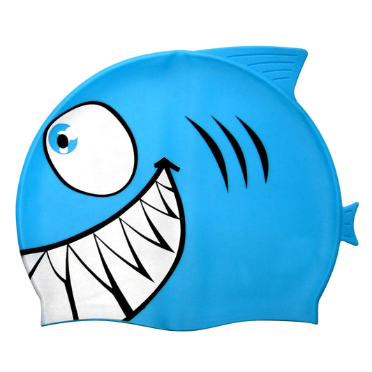 GORRA DE NATACIÓN SAEKO FISH SILICONA JUNIOR