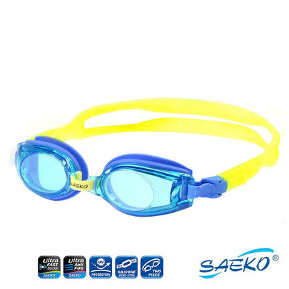 LENTE DE NATACION PUENTE NASAL AJUSTABLE JUNIOR