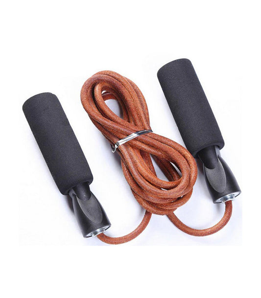 CUERDA SALTO DE CUERO MANGO SOFT