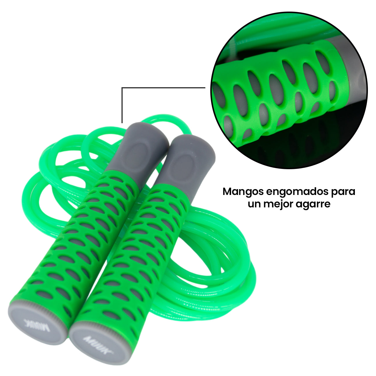 CUERDA DE SALTO MUUK PVC LARGO AJUSTABLE