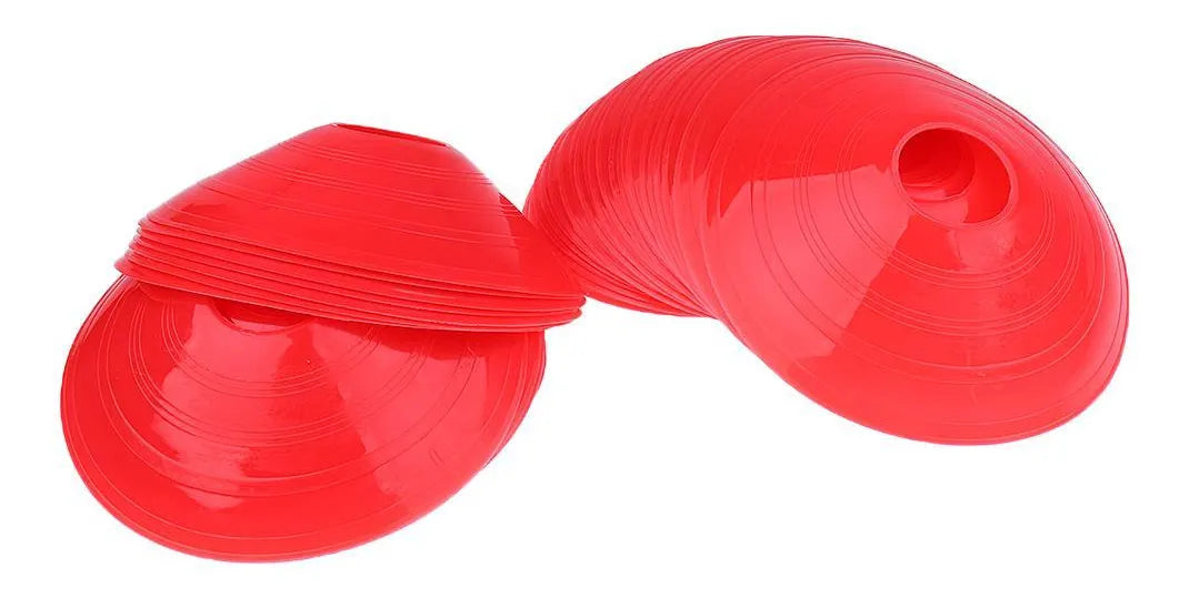 SET CHAPAS CONOS PLANOS ENTRENAMIENTO X10