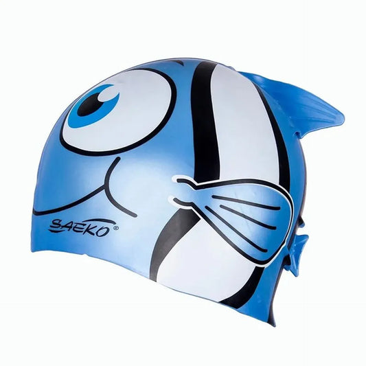GORRA DE NATACION SILICONA DISEÑO JUNIOR