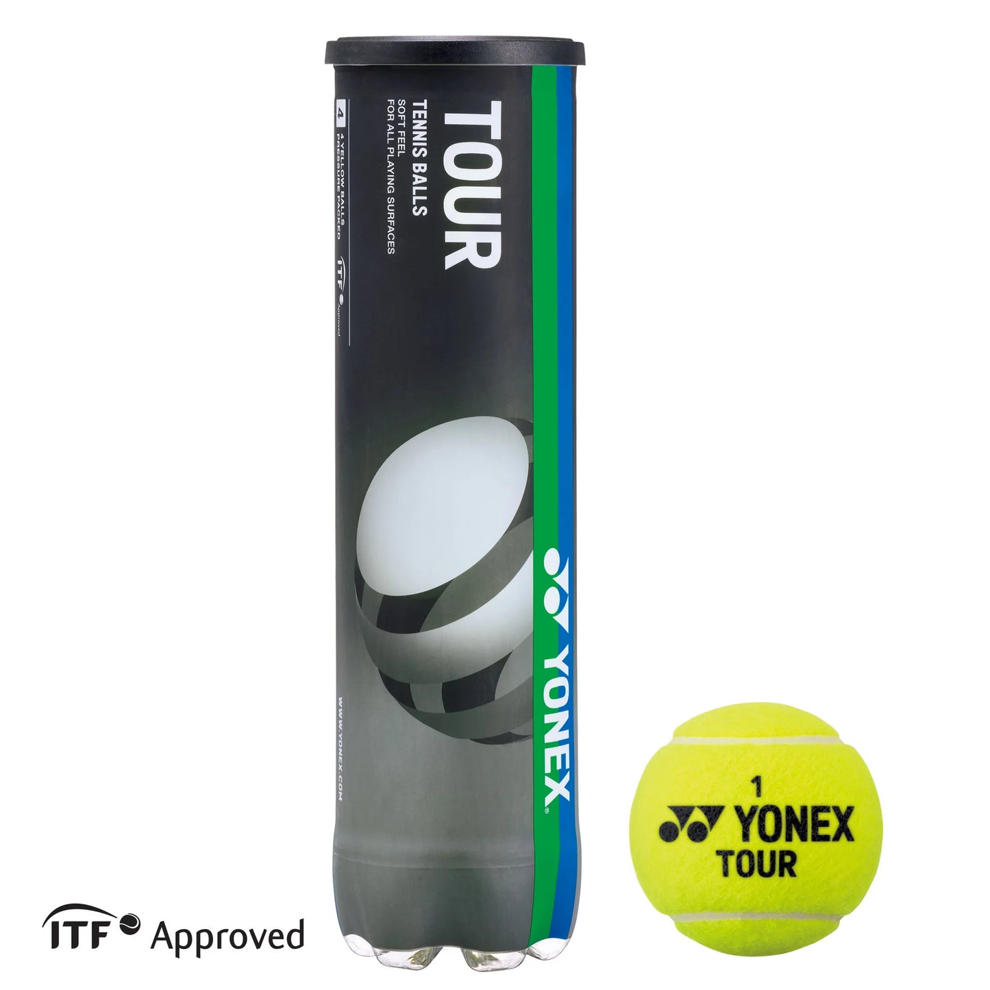 TARRO PELOTAS DE TENIS TOUR YONEX