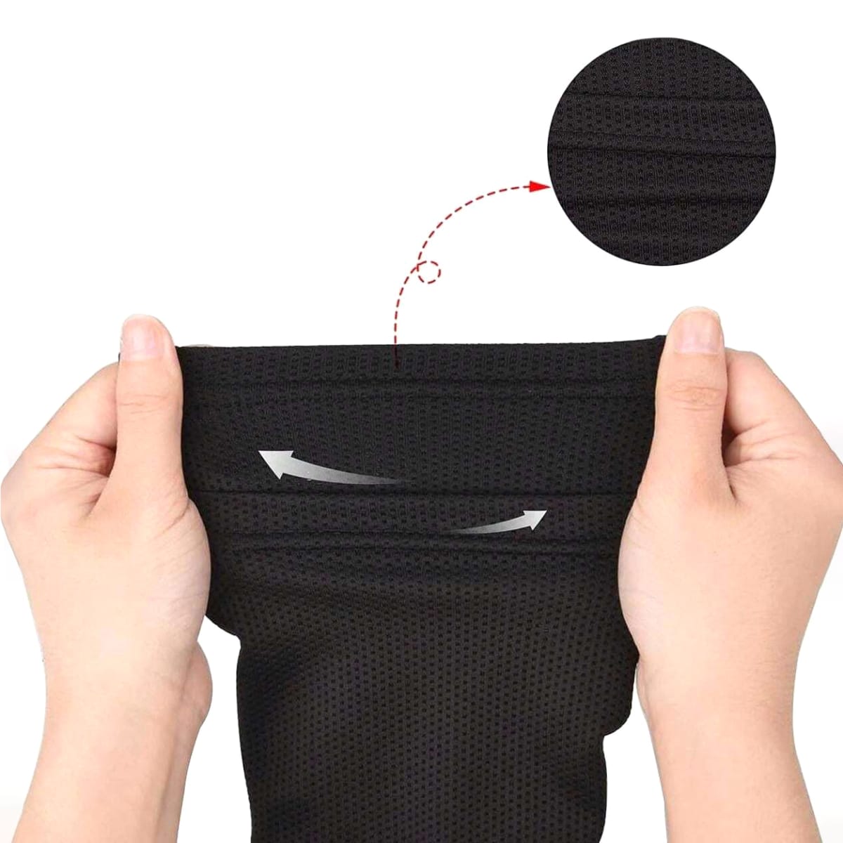 SOPORTE MEDIA COMPRESION DE CANILLERAS