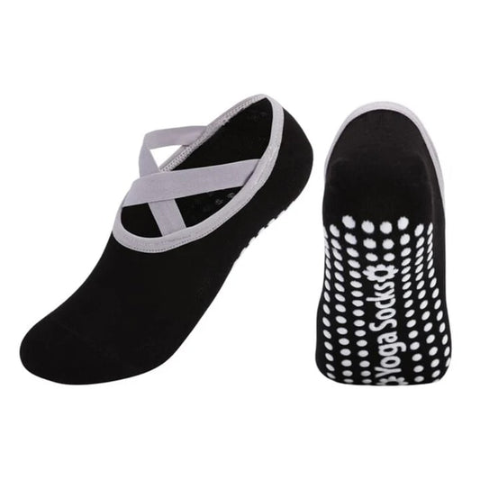 CALCETINES MEDIAS ANTIDESLIZANTES DE YOGA